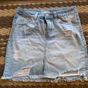 Jean skirt